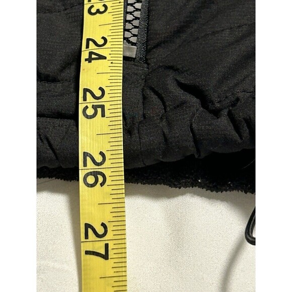 New Balance Men’s Black Quilted/Fleece Jacket with Hood Medium - Picture 10 of 10